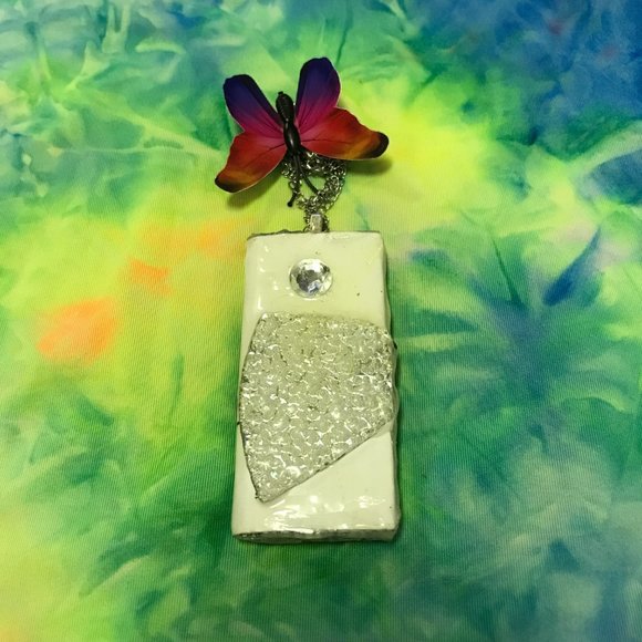 Reversible Exclusive Rare Unique Vintage One of a Kind Handmade Necklace - Picture 8 of 16